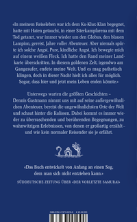 Zusatzmaterial 9783737102100 U4 von Der blaue Lampion: Stories von unterwegs von Dennis Gastmann