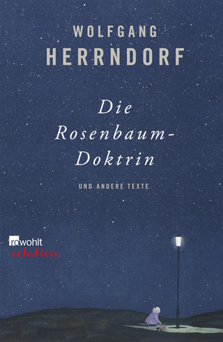 Buchcover von Die Rosenbaum-Doktrin: und andere Texte