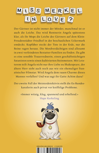 Zusatzmaterial 9783463000299 U4 von Miss Merkel: Mord auf dem Friedhof von David Safier