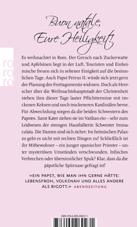Zusatzmaterial 9783499269271 U4 von Hosianna! von Johanna Alba, Jan Chorin