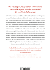 Zusatzmaterial 9783737101011 U4 von Wolfszeit: Ein Jahrzehnt in Bildern. 1945 – 1955 von Harald Jähner