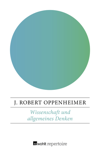 Buchcover von Wissenschaft und allgemeines Denken