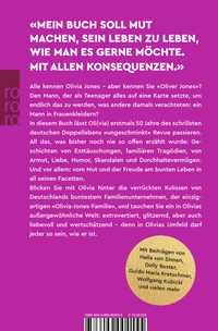 Zusatzmaterial 9783499004155 U4 von Ungeschminkt: Mein schrilles Doppelleben von Olivia Jones