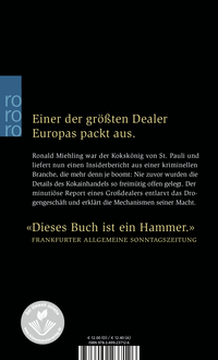 Zusatzmaterial 9783499237126 U4 von Schneekönig: Mein Leben als Drogenboss von Ronald Miehling