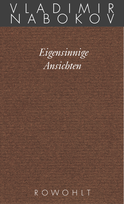 Buchcover von Eigensinnige Ansichten von Vladimir Nabokov