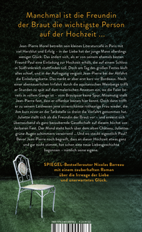 Zusatzmaterial 9783463000183 U4 von Die Freundin der Braut von Nicolas Barreau