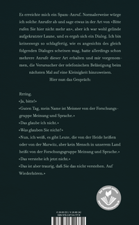Zusatzmaterial 9783871341779 U4 von Lippen abwischen und lächeln: Die prachtvollsten Texte 2003 bis 2014 (und einige aus den Neunzigern) von Max Goldt