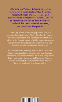 Zusatzmaterial 9783498007782 U4 von Kein anderes Land : Aufzeichnungen aus Israel von Sarah Levy
