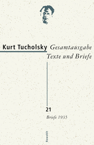 Buchcover von Gesamtausgabe Texte und Briefe 21: Briefe 1935