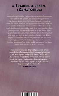 Zusatzmaterial 9783498007324 U4 von Frauen im Sanatorium von Anna Prizkau