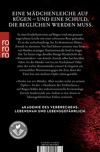 Zusatzmaterial 9783499010088 U4 von Todesklinge: Ein Rügen-Krimi von Cathrin Moeller