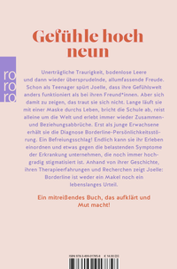 Zusatzmaterial 9783499017858 U4 von Extrem fühlen: Mein schrecklich schönes Leben mit Borderline von Joelle Westerfeld
