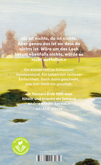 Zusatzmaterial 9783498003081 U4 von Tanners Erde von Lukas Maisel