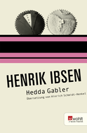 Buchcover von Hedda Gabler: Schauspiel in vier Akten von Henrik Ibsen