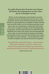 Zusatzmaterial 9783499008870 U4 von Sibir von Sabrina Janesch