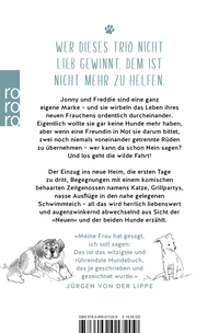 Zusatzmaterial 9783499017209 U4 von Zwei Fellnasen ziehen um: Wie Freddie und Jonny mein Leben auf den Kopf stellten  von Axel Beyer