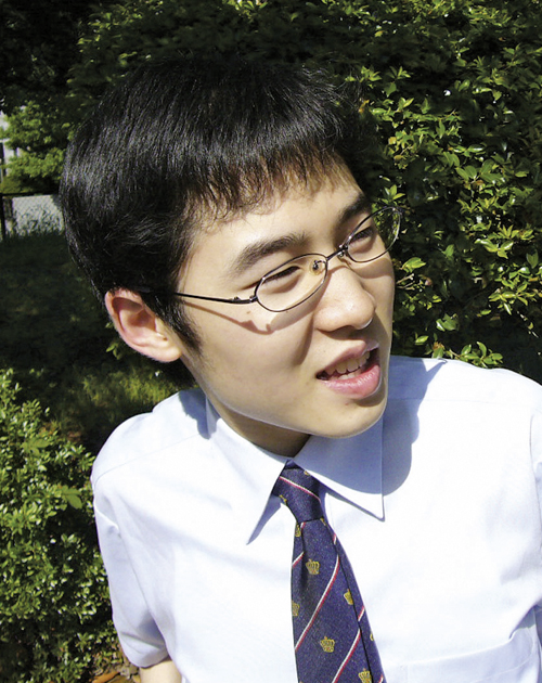 Portrait von Naoki Higashida