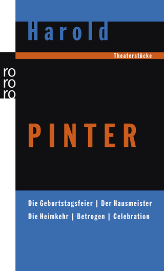 Buchcover von Die Geburtstagsfeier / Der Hausmeister / Die Heimkehr / Betrogen / Celebration: Theaterstücke
