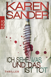 Buchcover von Ich sehe was, und das ist tot von Karen Sander