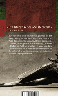 Zusatzmaterial 9783499225765 U4 von Roman eines Schicksallosen von Imre Kertész