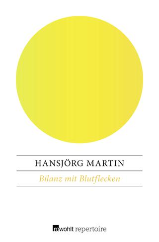 Buchcover von Bilanz mit Blutflecken
