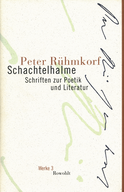 Buchcover von Schachtelhalme: Schriften zur Poetik und Literatur von Peter Rühmkorf