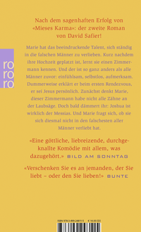 Zusatzmaterial 9783499248115 U4 von Jesus liebt mich von David Safier, Ulf K.