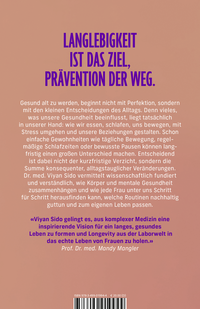 Zusatzmaterial 9783499019944 U4 von Die Longevity-Strategie für Frauen: Sieben Säulen für ein langes und gesundes Leben von Viyan Sido, Ole Häntzschel
