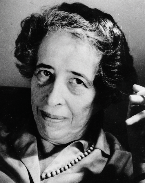 Portrait von Hannah Arendt