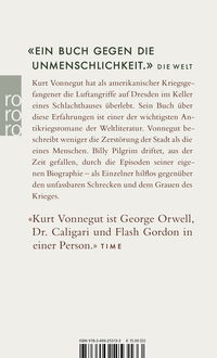 Zusatzmaterial 9783499253133 U4 von Schlachthof 5: oder Der Kinderkreuzzug von Kurt Vonnegut