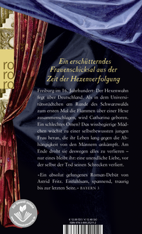 Zusatzmaterial 9783499252112 U4 von Die Hexe von Freiburg von Astrid Fritz