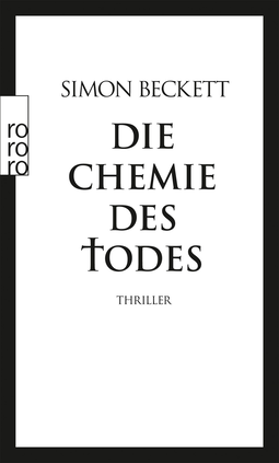 Buchcover von Die Chemie des Todes von Simon Beckett