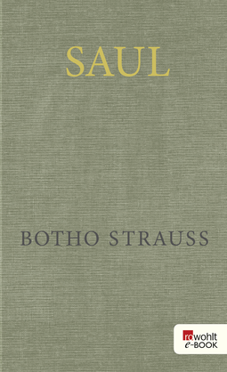 Buchcover von Saul von Botho Strauß