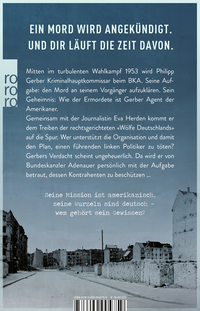 Zusatzmaterial 9783499004759 U4 von THE ADENAUER FILE (Vol. I) von Ralf Langroth