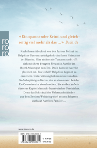 Zusatzmaterial 9783499290381 U4 von Hôtel Atlantique von Valerie Jakob