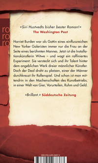 Zusatzmaterial 9783499268373 U4 von Die gleißende Welt von Siri Hustvedt