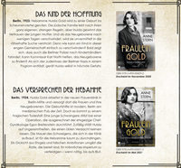 Zusatzmaterial U2 U3 978 3 499 00427 8 003 von Fräulein Gold: Schatten und Licht von Anne Stern