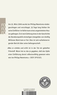 Zusatzmaterial 9783499222214 U4 von Im Keller von Jan Philipp Reemtsma