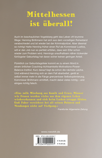 Zusatzmaterial 9783499000997 U4 von Sorge dich nicht, stirb!: Kommissar Bröhmann optimiert sich  von Dietrich Faber