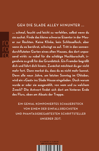 Zusatzmaterial 9783499272394 U4 von Slade House von David Mitchell