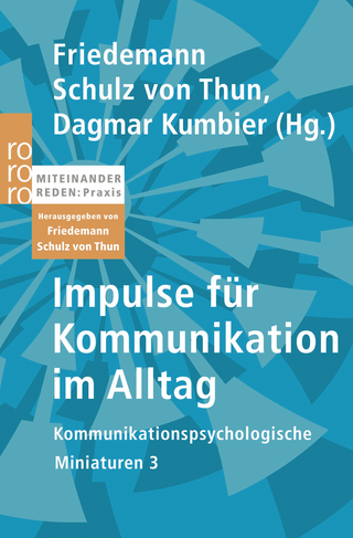 Buchcover von Impulse für Kommunikation im Alltag: Kommunikationspsychologische Miniaturen 3