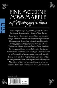 Zusatzmaterial 9783499274718 U4 von Madame Bertin steht früh auf: Ein Paris-Krimi von Julie Masson