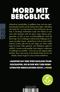 Zusatzmaterial 9783499273520 U4 von Ein kalter Tag im Mai von Antonio Manzini