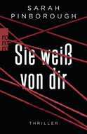 Buchcover von Sie weiß von dir: Der Roman zur Netflix-Serie von Sarah Pinborough
