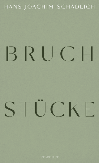Buchcover von Bruchstücke