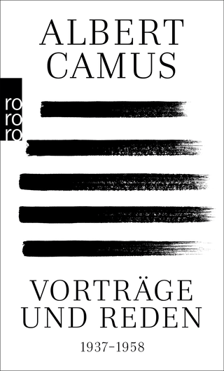 Buchcover von Vorträge und Reden: 1937 – 1958