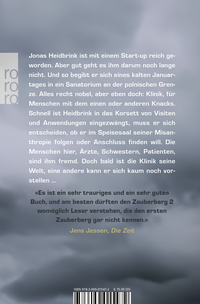 Zusatzmaterial 9783499015472 U4 von Zauberberg 2 von Heinz Strunk