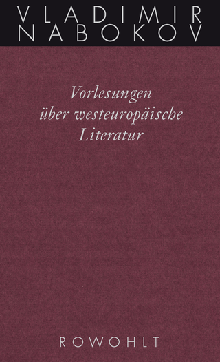 Buchcover von Vorlesungen über westeuropäische Literatur