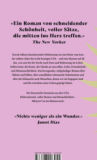 Zusatzmaterial 9783498003944 U4 von Märtyrer! von Kaveh Akbar