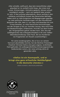 Zusatzmaterial 9783737101639 U4 von «Darling, it’s Dilius!»: Erinnerungen mit großem A von Friedrich Christian Delius